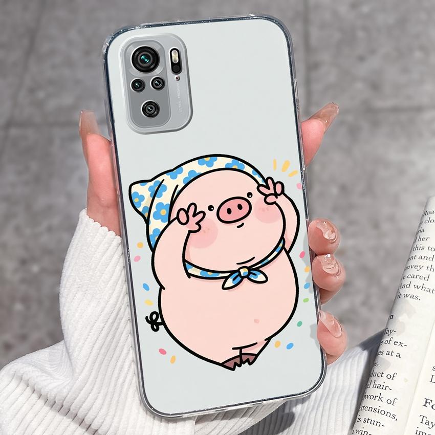 Cute Kitten Phone Case For Redmi Note 10 9 8 7 6 5A Pro 9T 8T 7S 10Lite Soft Casing Screen Protector Top Quality Dustproof Shell For Redmi Clear Cover