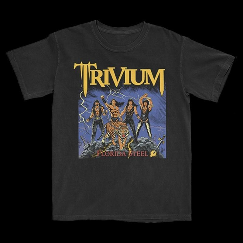 Vintage Trivium Band Music Black Short Sleeve S to 5XL Tee Shirt TU492 Unisex T-Shirt S