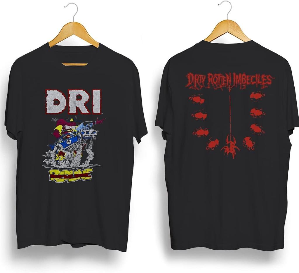 1980s DRI Dir-ty Rotten Imbeciles Redline Gift for Fans Multicolor Unisex T-Shirt