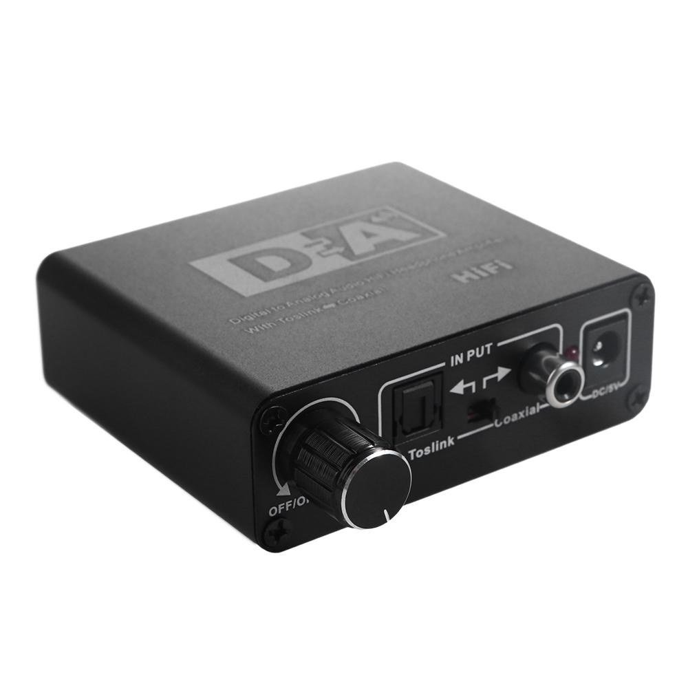 Decoder RL Audio Converter Digital Fiber Converter for DVD/Home Theater System/AV Amplifier
