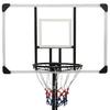 Adjustable Basketball Hoop Stand Transparent Height Adjustable (256 361 cm) Polycarbonate