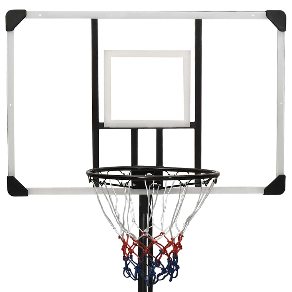 Adjustable Basketball Hoop Stand Transparent Height Adjustable (256 361 cm) Polycarbonate