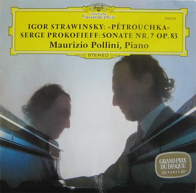 LP Record STRAWINSKY  PROKOFIEFF MAURIZIO P  Petrouchka  Sonata No. 7 Op. 83 2530225 Deutsche Grammo Germany Classical Used