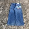ZYLLO Y2K Jeans Goth Stampato Grafico Bargy Jeans Moda Hip Hop Streetwear Harajuku Casual Jeans a Gamba Larga