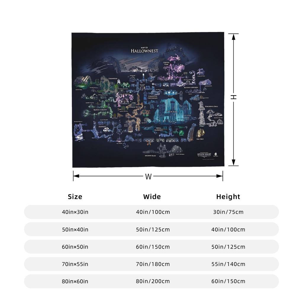Hollow Knight Silksong Flauschige Decke Cartoon Individuelle Überwurfdecke für Zuhause 200x150cm Plüsch Dünne Steppdecke