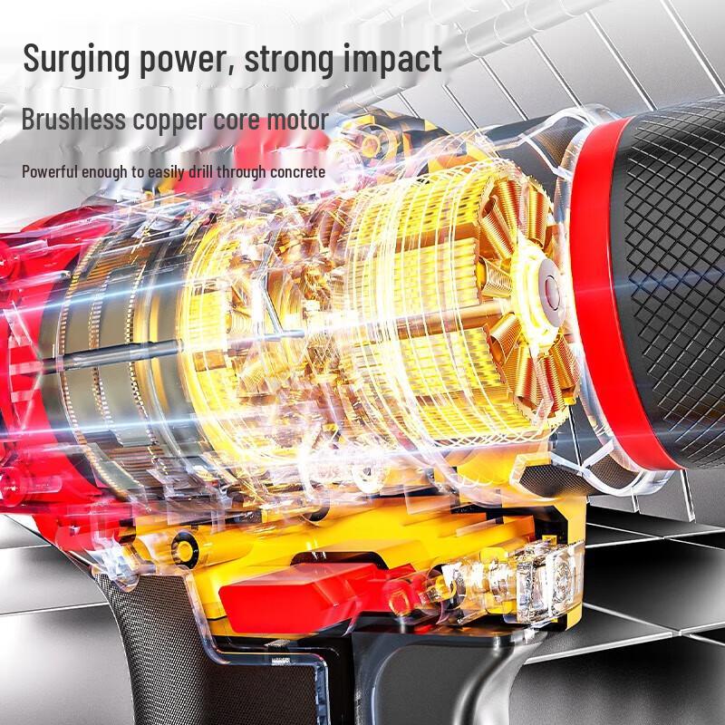 Aireide 21V Brushless Cordless Drill & Screwdriver Kit CN plug (adapter included)