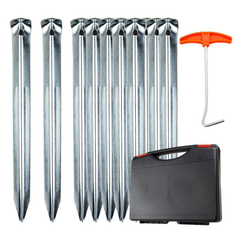 Windproof Thickened Tent Pegs for Outdoor Snow & Tarp Fixing