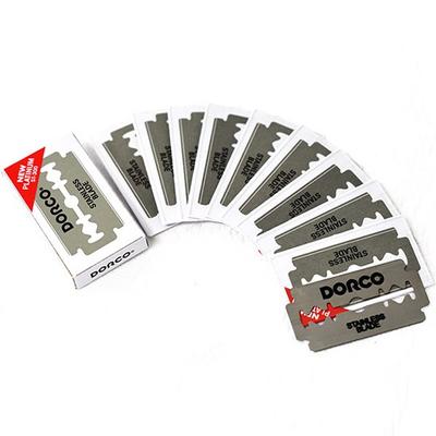 Dorco Make-up doppelseitige Rasierklinge, 1 Stück, koreanische Rasierklinge