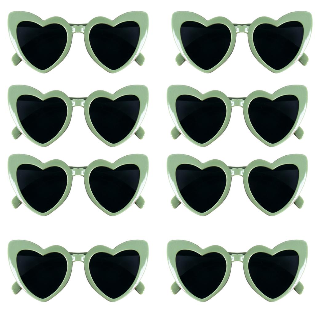 Bachelorette Party Sunglasses Bride To Be Bridesmaid Gift Wedding Bridal Shower Decor Black White Square Heart Shaped Glasses