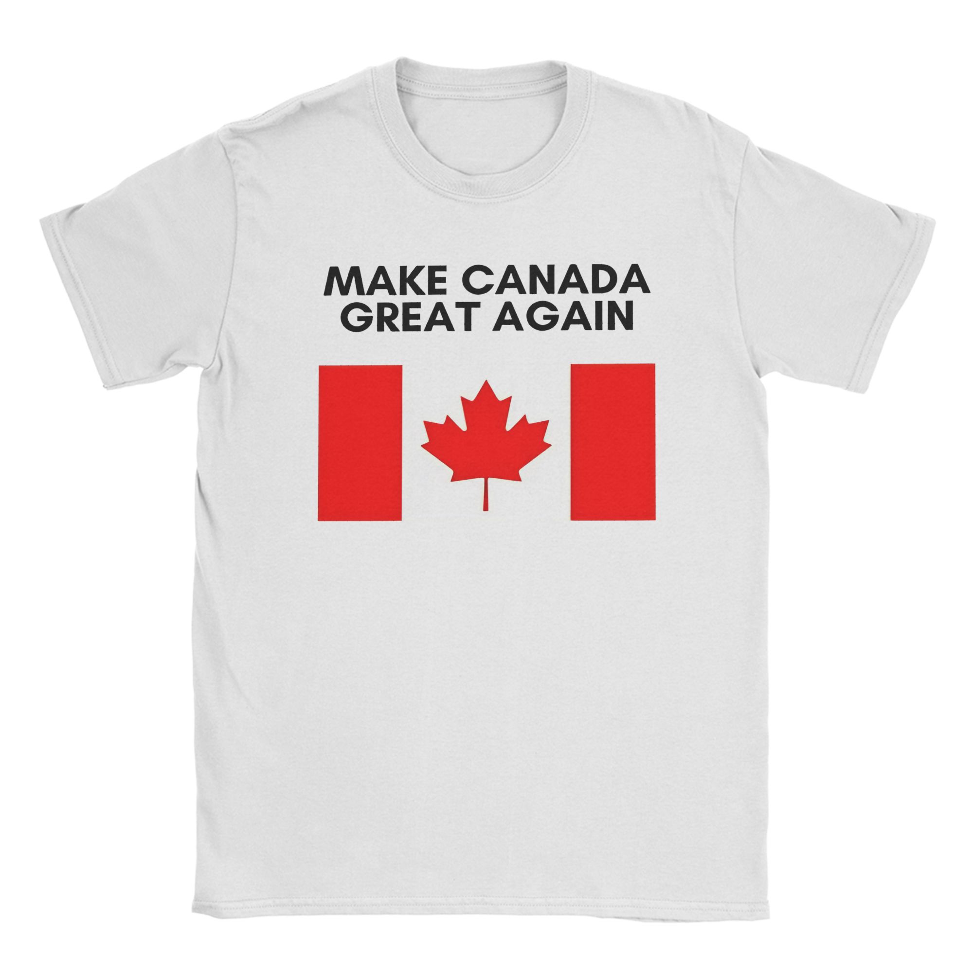 

Make Canada Great Again T Shirt Summer Cotton T-Shirts For Mens Casual Tee Shirt Short-Sleeved Y2K Basic Tops 5XL різнокольоровий