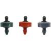 100 Pcs 2L 4L 8L Steady Flow Dripper Pressure Compensating Emitter Durable Drip Irrigation Water Regulator Steady Flow Dripper(Red)