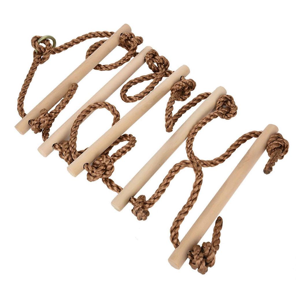 Children Climbing Ladder Climbing Rope Ladder Swing Climb Hang for Kids Garden Exercise Equipment