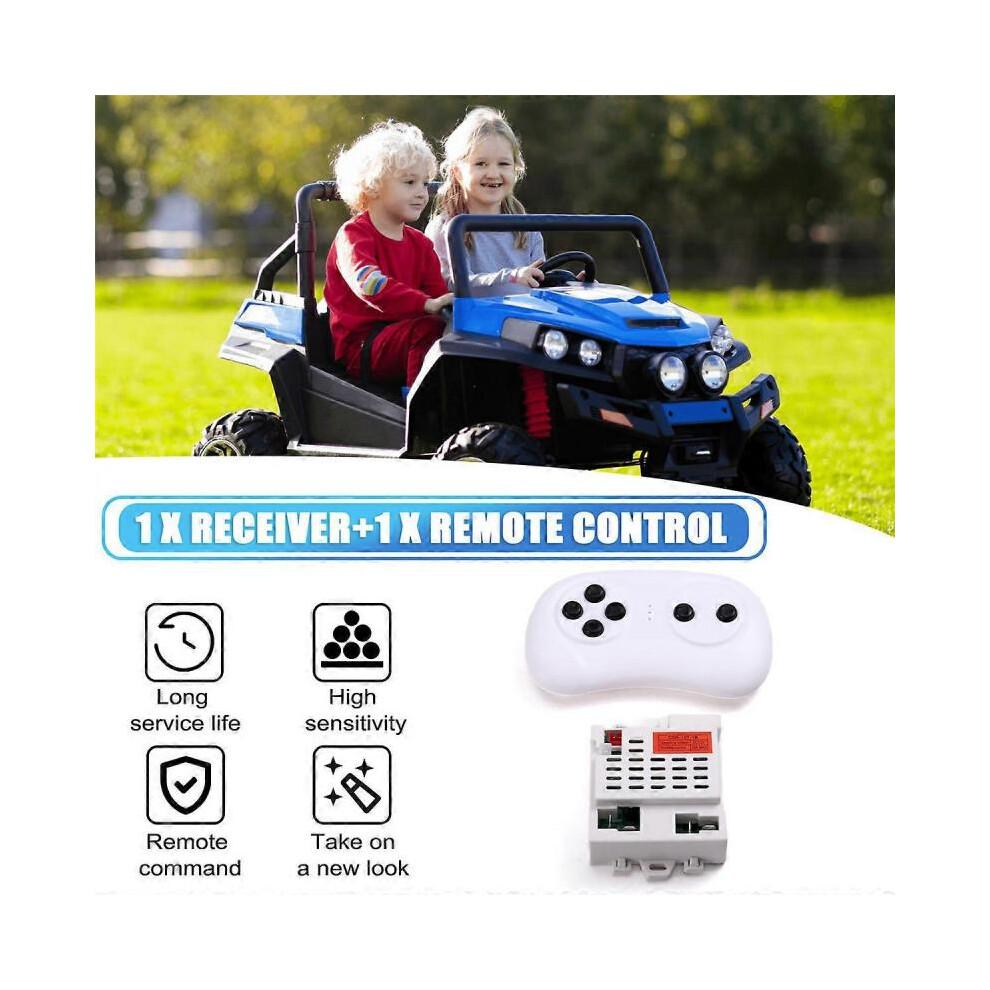 CSR-12T-1B 12V Kids Powered Ride On Car Remote Control and Receiver for Children Electric Car Replac