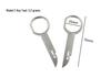 12-Piece Car Audio Installation & Door Panel Removal Tool Set with 6" Screwdriver