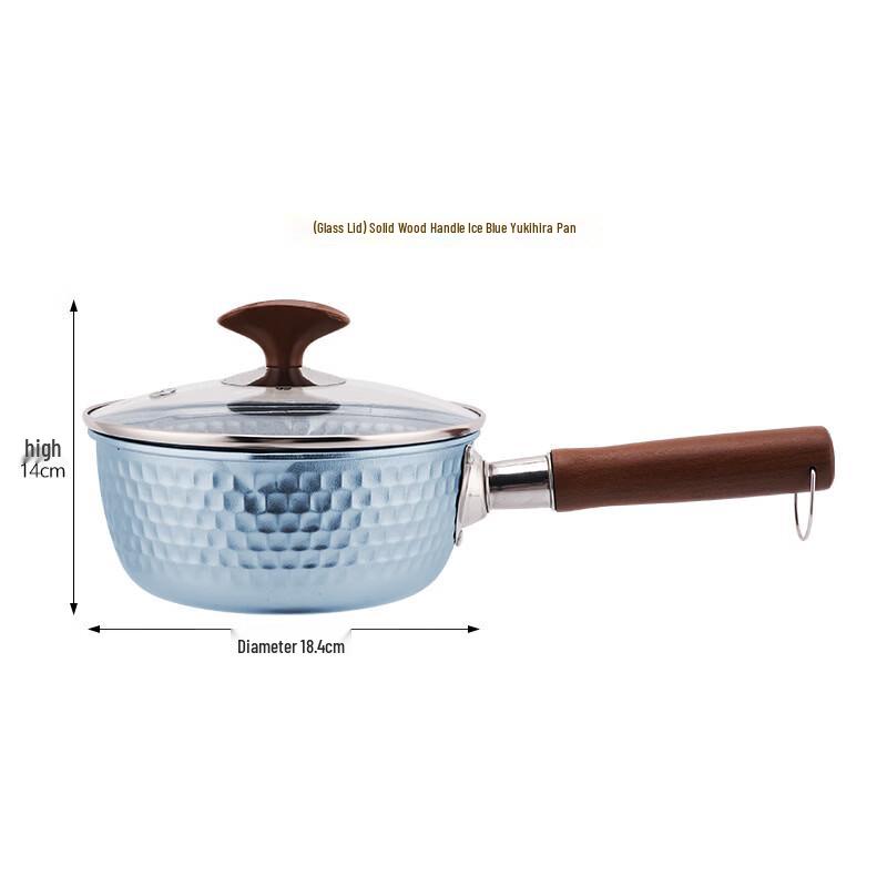 SNOW ROCK Pure Titanium Ice Crystal Yukihira Pot
