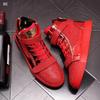 Fashion Luxury Men's Ankle Boots Trend Sports Casual Shoes G Old High Top Board Shoes Youth Personality In the Personality Boot