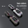 Kia K Series Key Case for K2, K3, Sportage, K4, and KXCROS - Men's Metal Shell with Buckle