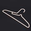 10Pcs Plastic Hangers Space Saving Clothes Hangers Scarf&Tie Bar(Apricot)