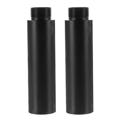 2Pcs Microphone Rack Extension Tube Adjustable Length Durable Mic Stand Extender Microphone Rack Extension Tube