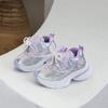 Spring Girls Mesh Chunky Sneakers Lightweight Breathable Student Running Shoes Comfortable Kids Athletic Trainers For Daily Wear