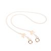 Cute 100-120Cm Purse Pearl Strap Beaded Chain Replacement Bag Pearl Chain Diy Bag Accessory Handbag