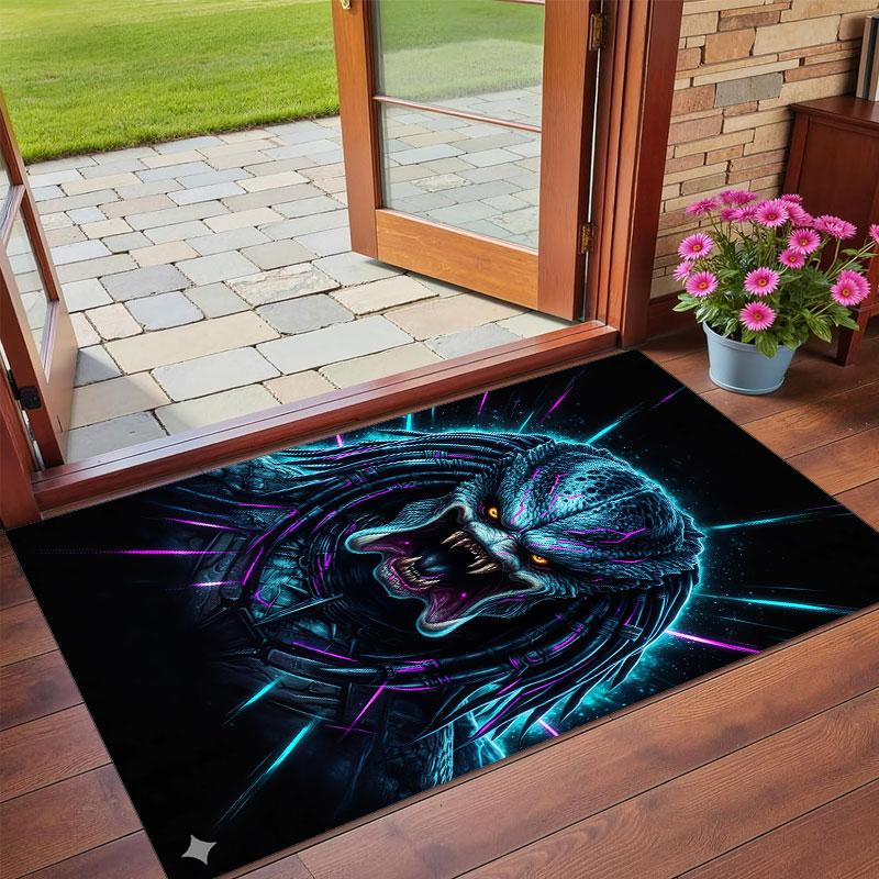 Crystal Velvet Rug Soft Non Slip Indoor Floor Mat Home DecorPredator