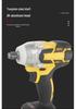High Torque Rechargeable Brushless Lithium Impact Wrench and Screwdriver.