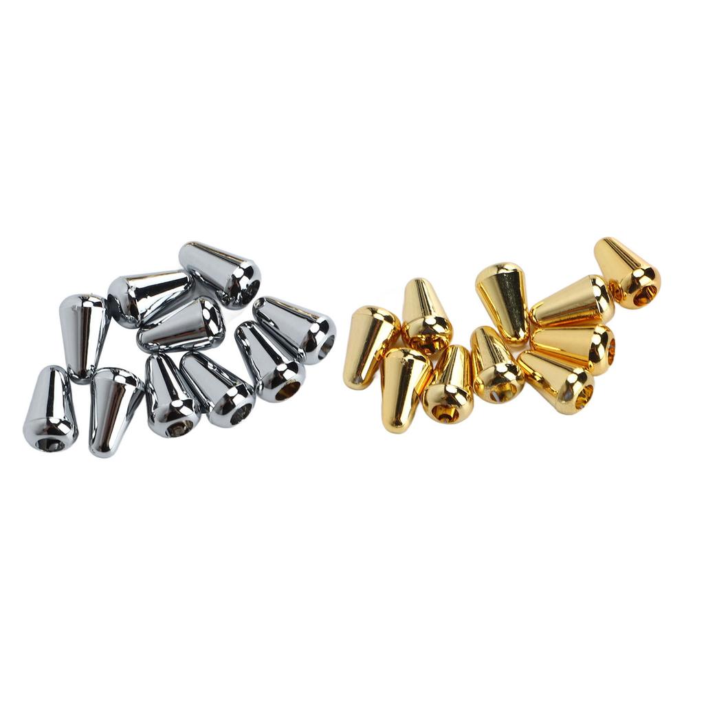 20Pcs Electric Guitar Switch Tip Toggle Knob Slot Plastic Set Kit for Replacement