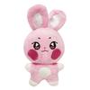 Mini Animal Plush Keyring Cute Fluffy Car Key Pendant Backpack Wallet Ornament Teen Girls Accessories