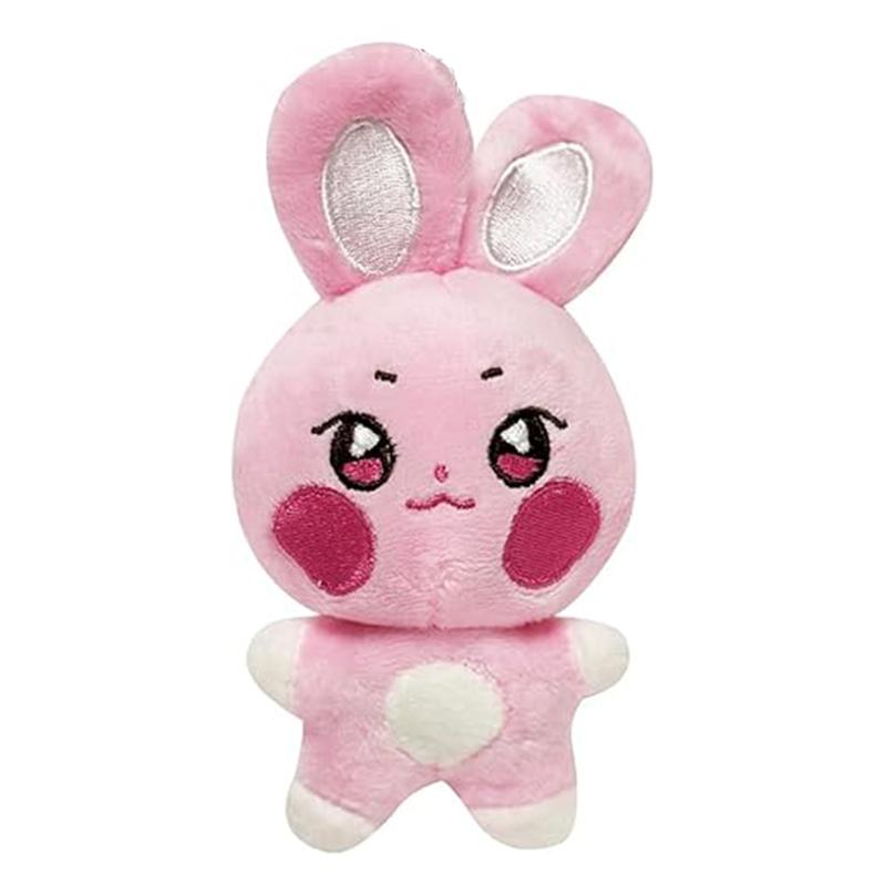 Mini Animal Plush Keyring Cute Fluffy Car Key Pendant Backpack Wallet Ornament Teen Girls Accessories