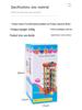 Colorful Wooden Knock Ball Ladder Toy for Early Childhood Hand-Eye Coordination and Development.