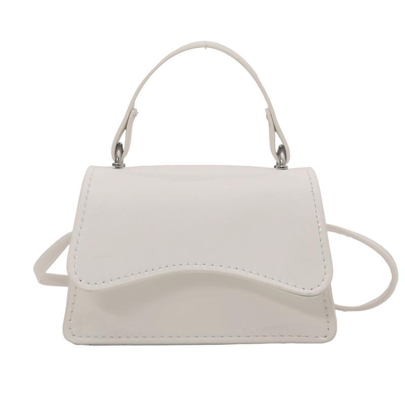 Retro versatile contrasting color handbag women's 2025 spring new fashion trend commuter shoulder messenger small square bag