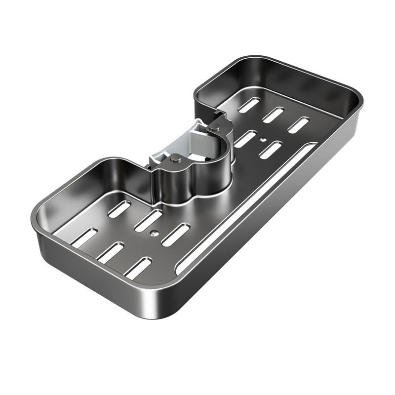 Modern Pp Kitchen Sink Organizer With Drip Tray For Home Storage