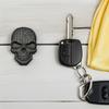 Ledmomo 1pc Skull Car Sticker Skull Head Decal Metal Skull Decal Motorcycle Emblem Badge