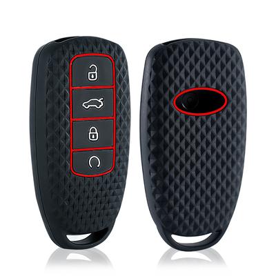 Key Protect For Chery Tiggo 8 Pro Silicone Car Key Cover Case For Chery Tiggo 7 Pro 8 Plus Arrizo 5 3 Button Key Holder Keychain
