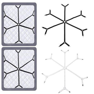Non-Slip Mattress Clip 12 Clips Fixing Strap Grippers Fasteners Cover Bed Sheet Holder  Blankets