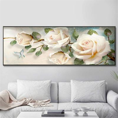 Diamante Ricamo Nuovo Moderno Soggiorno Fiori Rosa Farfalla Diamante Pittura Quadrato Completo/Rotondo