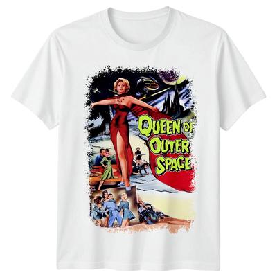 Queen of Outer Space (1958) Movie Poster Inspired Unisex T-Shirt Retro 80s Tee