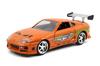 Jada Toys Fast Furious Series Dominic Dodge Charger Black Brian Toyota Supra Orange Twin Pack Finished & 1/32 F&F &