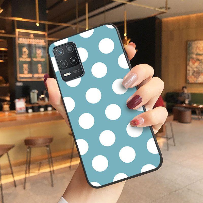 Red Black Gold Polka dots Dot Phone cover For oppo Realme 8Pro 6PRO 6i 7pro 9i 9pro C11 C21Y C21 C25Y C25S C3 Q3S XT Cases coque