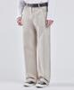 VTWO Washed Wide Cotton Pants (Beige)