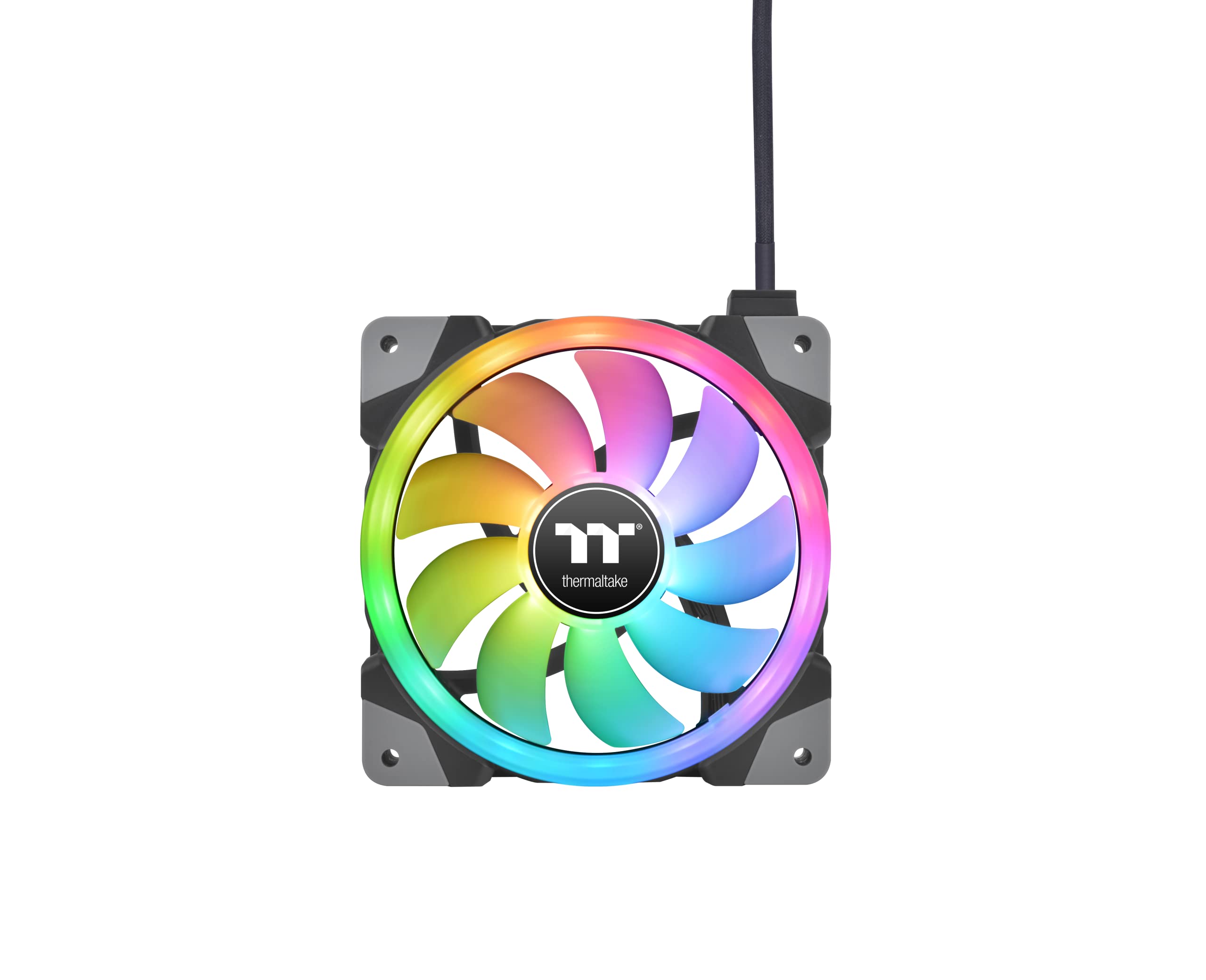 

Thermaltake SWAFAN EX14 RGB PC Case Fan FN1911 (3-Fan Pack) CL-F144-PL14SW-A чорний