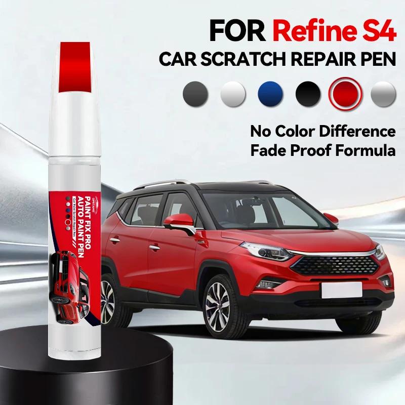 

Exclusive Purpose Vehicle For JAC Refine S4 2017-2025 S4 Paint Repair Pen Touch Up Scratch Remover DIY Auto Accessories Black Wh червоний