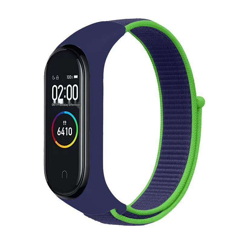 Nylon Klettband Schlaufe für Xiaomi Mi Band 3-9