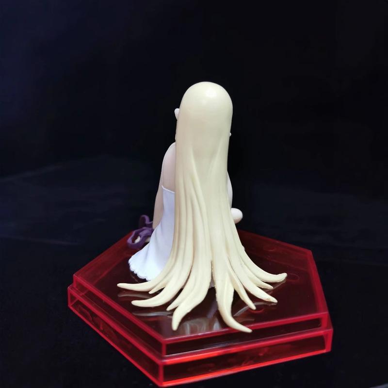 Pvc Monogatari Series:Shinobu Oshino - Prize Figure Seated Pose Boxed Anime Figurine Collectible Model Room Desktop Decoration