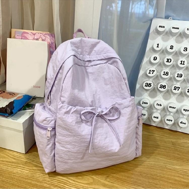 Multipurpose School Bag Large Capacity Nylon Backpack Ergonomic Daypack Laptop Bag Rucksack for Everyday Use