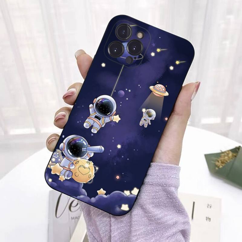 

Чехол для телефона Hey Astronaut, мягкий силиконовый для iPhone 14, 13, 12, 11, Pro, Mini, XS, MAX, 8, 7, 6, Plus, X, 2020, XR, Shell iphone 12