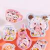 Kawaii 3D Dynamic Cartoon Stickers Dazzling Gemstone Dynamic Oiling Sticker Cute DIY Mobile Graffiti Decoration