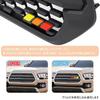 Samcos Car Front Grille Grille Badge Tricolor Auto Car Accessories
