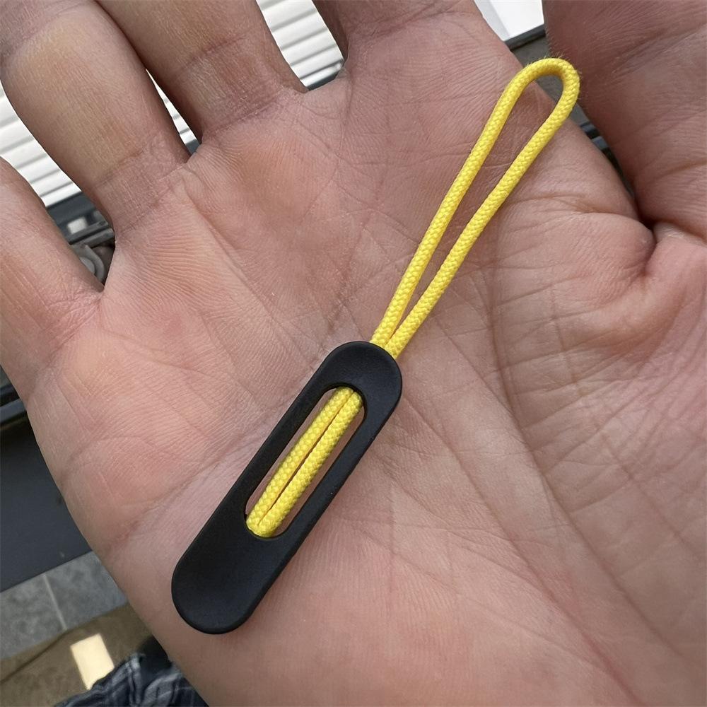 10PCS Zipper Pull Puller End Fit Rope Tag Fixer Zip Cord Travel Bag Suitcase Backpack Anti-Loss Puller Tab Replacement Clip